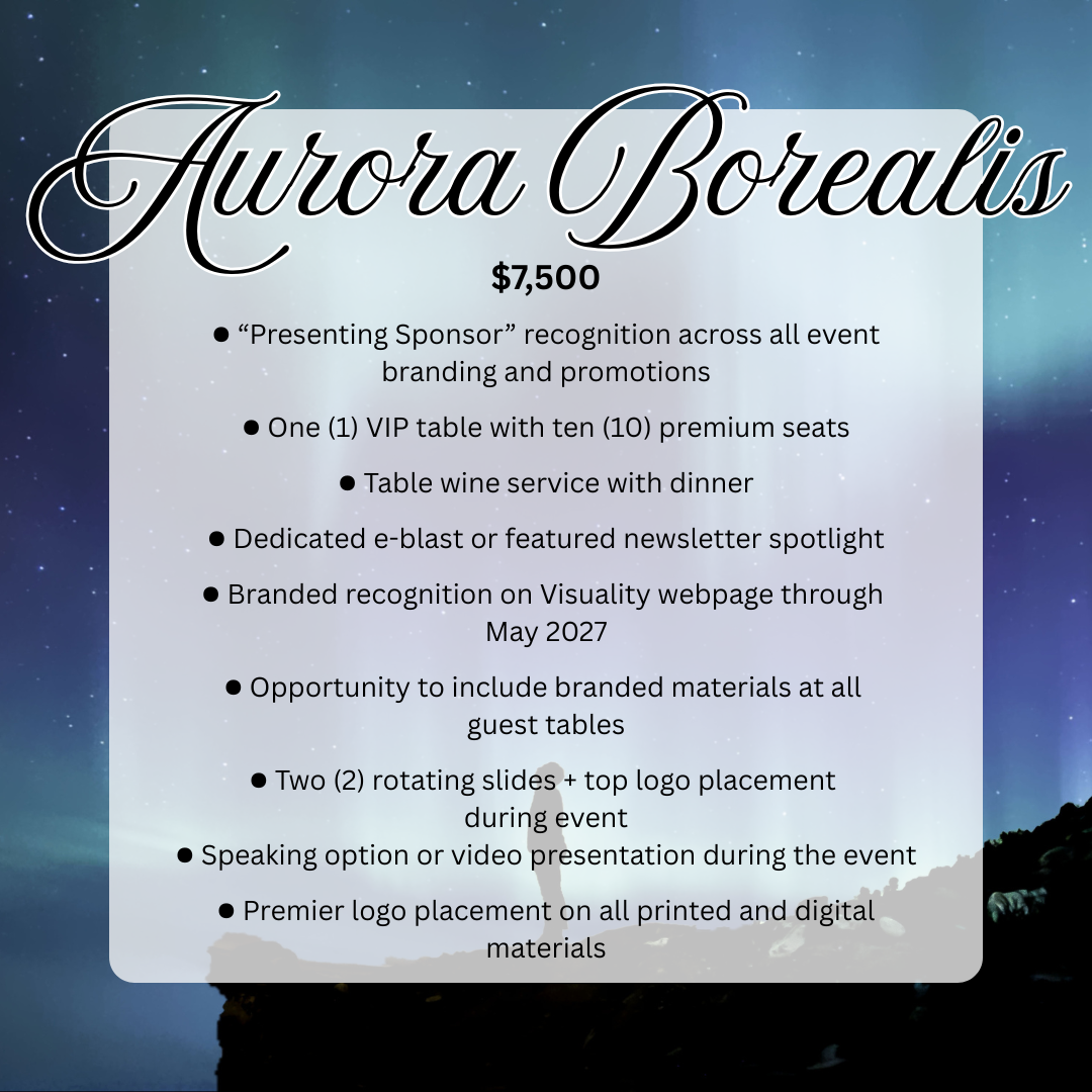 Aurora Borealis Sponsorship - Be Seen! Gala