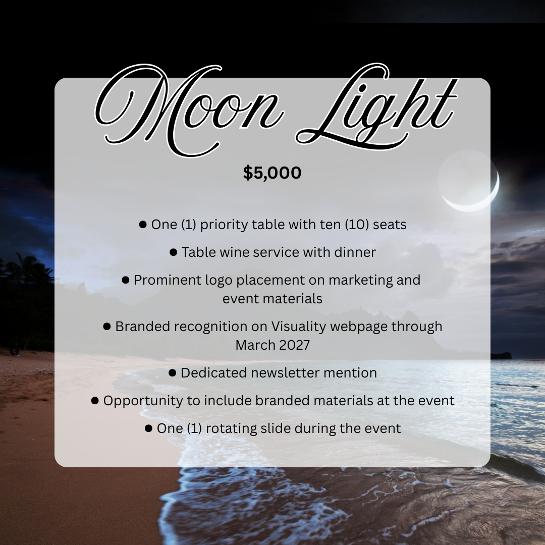 Moon Light Sponsor - Be Seen! Gala
